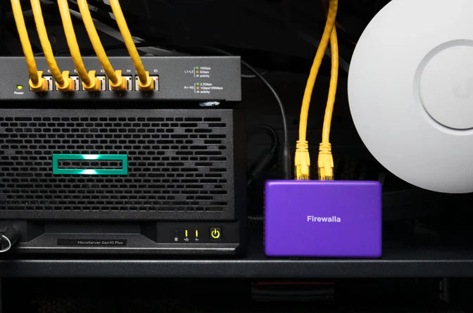 Firewalla Purple – Gigabit Network Firewall & VPN Router